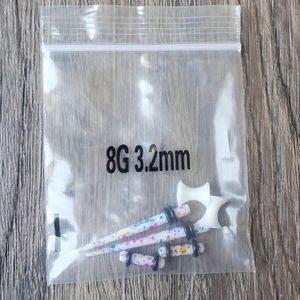 8G Acrylic Guage Set